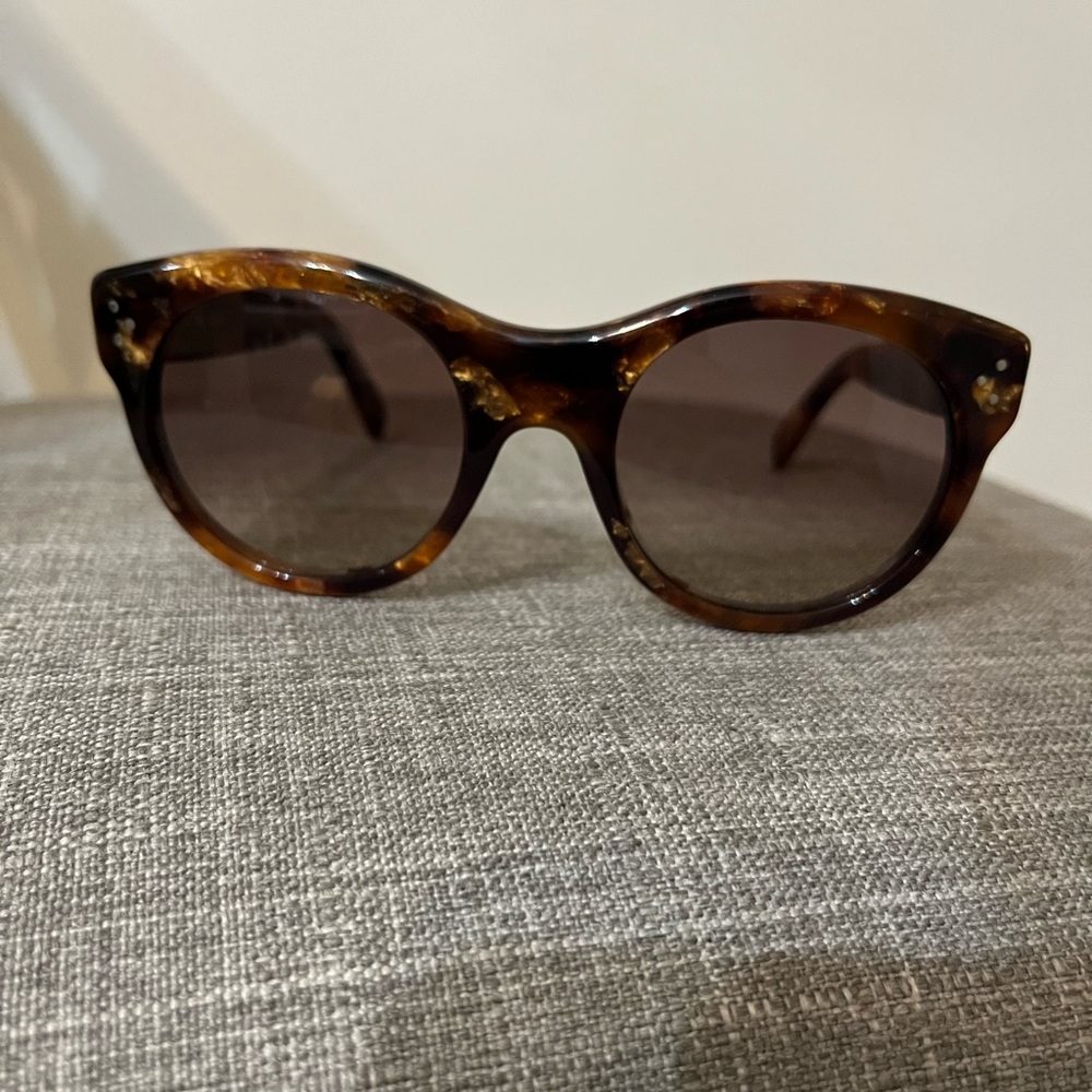 Celine Brown Tortoise Sunglasses